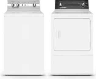 Side by Side Washer & Dryer Set